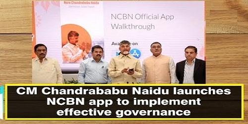 Andhra CM launches NCBN app to implement effective governance
