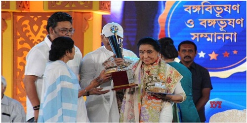 Asha Bhosle honoured with West Bengal's highest civilian award Banga Bibhusan