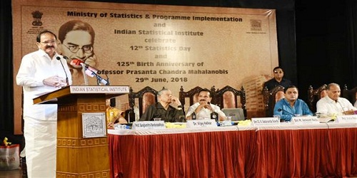 12th Statistics Day is being celebrated nationally on June 29, 2018 commemorating 125th birthday of Prof. P. C. Mahalanobis at ISI, Kolkata