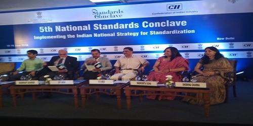Implementing the Indian National Strategy for Standardization was announced in 5th National Standards Conclave in New Delhi