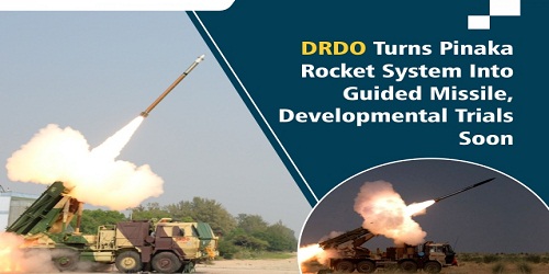 DRDO converts Pinaka rocket system into guided missile Pinaka Mark II
