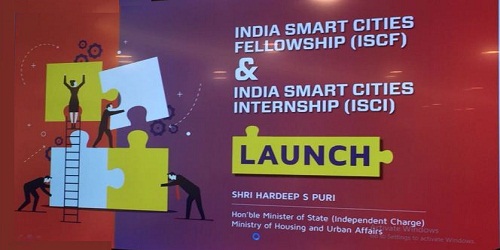 5 initiatives launched under AMRUT and Smart Cities Mission by the Minister of State (ic) of Housing and Urban Affairs Shri Hardeep Singh Puri