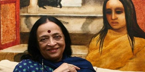 Artist Anjolie Ela Menon conferred the Kalidas Award for visual arts