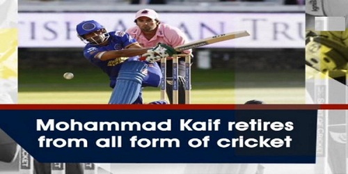 Mohammad Kaif retires from all form of cricket