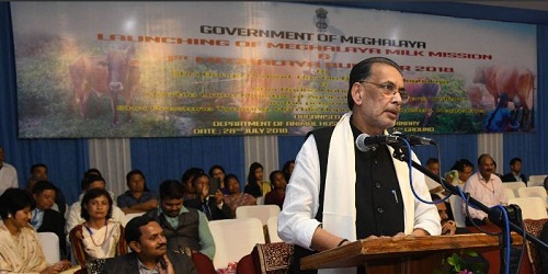 Rs.215 crore project of Meghalaya Milk Mission launched in Shillong by Union Minister for Agriculture and Farmers Welfare Radha Mohan Singh