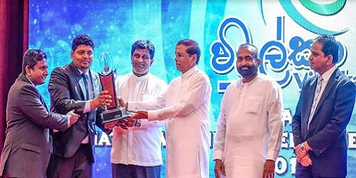 Forbes Marshall Lanka winner of Golden Flame Award in the Sri Lanka National Efficiency Awards 2018