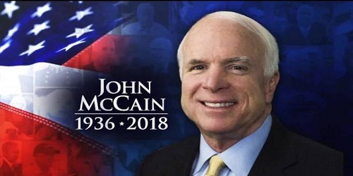 John McCain, US senator and former presidential candidate, dies at 81