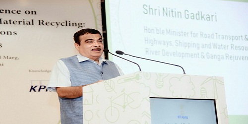International Conference on Sustainable Growth through Material Recycling inaugurated by Road Transport & Highways Minister Nitin Gadkari: NITI Aayog