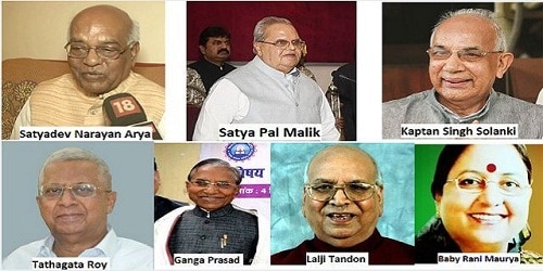 President Ram Nath Kovind appoints 7 new Governors; Satya Pal Malik replaces NN Vohra in J&K