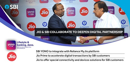 Reliance Jio, SBI ink pact to boost digital transactions