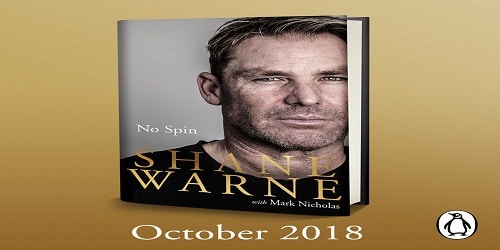Shane Warne to come out with autobiography 'No Spin' in October 2018