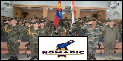 Nomadic Elephant 2018: 13th  India, Mongolia joint exercise held in Ulaanbaatar, Mongolia