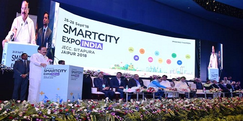 First Smart City Expo India-2018 inaugurated in Jaipur by Vice President