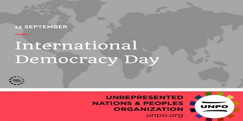 International Day of Democracy - 15 September