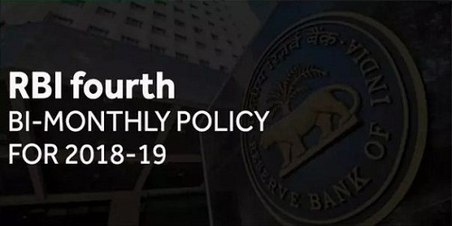 Fourth Bi-monthly Monetary Policy announced; RBI keeps policy rates unchanged
