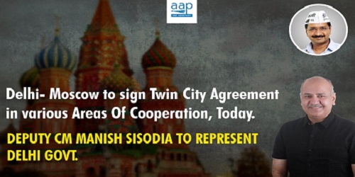 Delhi, Moscow sign twin-city agreement