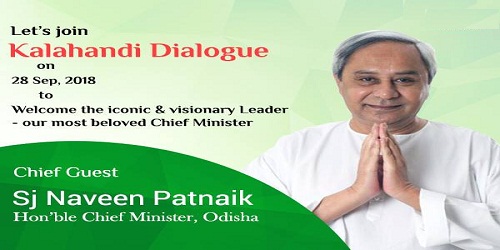 Odisha Chief Minister Naveen Patnaik launched the three-day 'Kalahandi Dialogue'