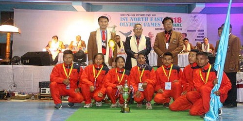 Manipur emerges overall champions in first North East Olympic Games 2018