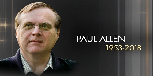 Microsoft co-founder, philanthropist Paul Allen dies at 65