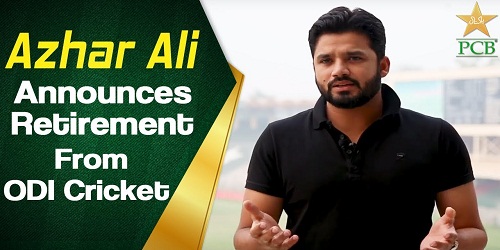 Azhar Ali announces retirement from ODIs