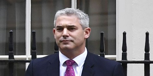 British Prime Minister Theresa May appoints junior health minister Stephen Barclay as new Brexit Secretary