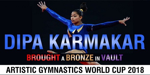 Dipa Karmakar grabs bronze in vault event at Artistic Gymnastics World Cup held in Cottbus, Germany