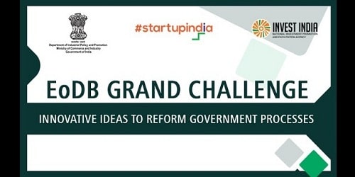Grand challenge for improving Ease of Doing Business in the Startup India Portal