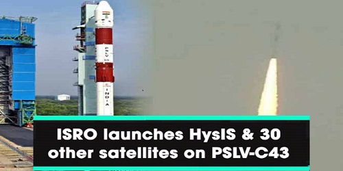 ISRO launches India's first hyperspectral imaging satellite along with 30 foreign satellites