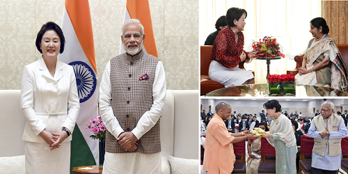 Overview of First Lady of Republic of Korea's 4-day visit to India