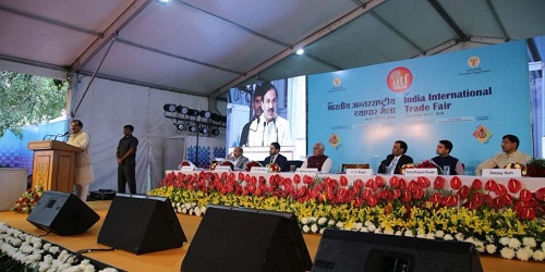 Union Minister Mahesh Sharma Inaugurates 38th India International Trade Fair in New Delhi