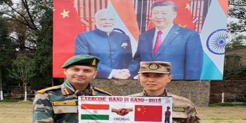 7th Sino-India joint exercise Hand-in-Hand 2018 commenced at Chengdu, China (2)
