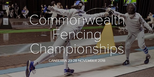 Commonwealth Senior Fencing Championships in Canberra, Australia