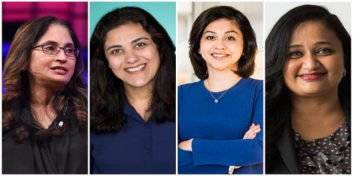 Four Indian-origin women among Forbes list of top female US tech moguls