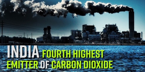 India is fourth highest emitter of carbon dioxide in the world