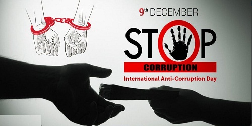 International Anti-Corruption Day celebrated on December 9, 2018