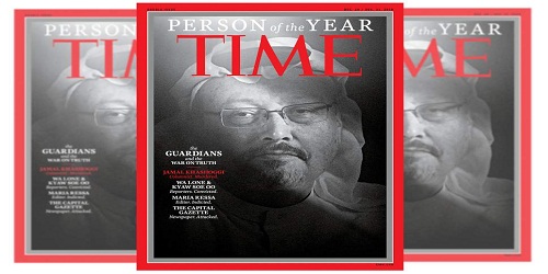 Jamal Khashoggi named Time magazine's 'Person of the Year'