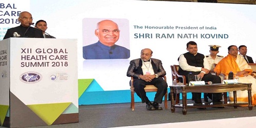 President of India inaugurated the 12th Global Healthcare Summit in Mumbai