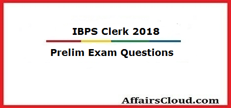 ibps-clerk-prelim-2018-questions