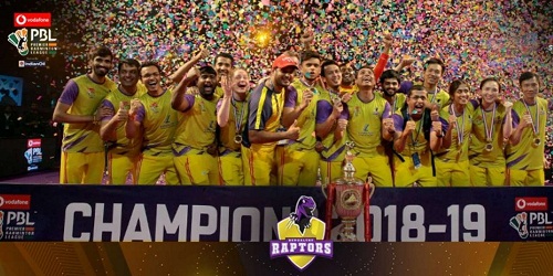 Bengaluru Raptors win Premier Badminton League title