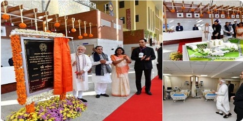 PM Modi inaugurated Sardar Vallabhbhai Patel Institute of Medical Sciences & Research