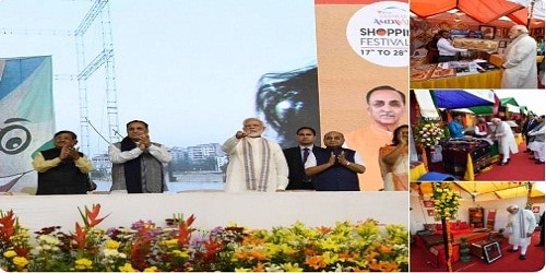 PM inaugurated the Ahmedabad Shopping Festival-2019