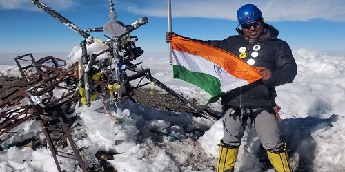 Satyarup Siddhanta became World's Youngest Mountaineer to climb 7 Peaks, 7 Volcano Summits