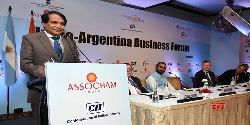 Suresh Prabhu addressed India-Argentina Business Forum