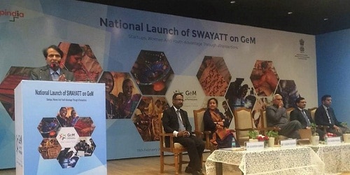 Union Minister of Commerce & Industry and Civil Aviation, Suresh Prabhu, launched SWAYATT in New Delhi