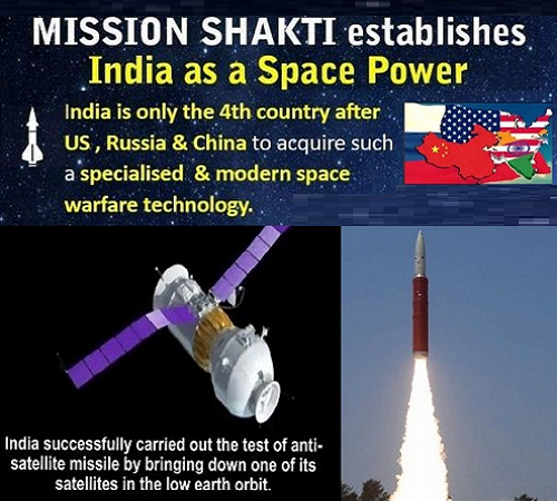 A-SAT missile test Mission Shakti