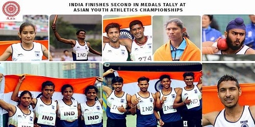 Asian Youth Athletes Championship India finishes second in medal tally
