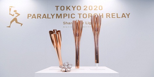 The Paralympic torch