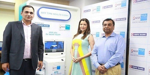 HDFC Bank and Max Bupa launch AnyTimeHealth machines