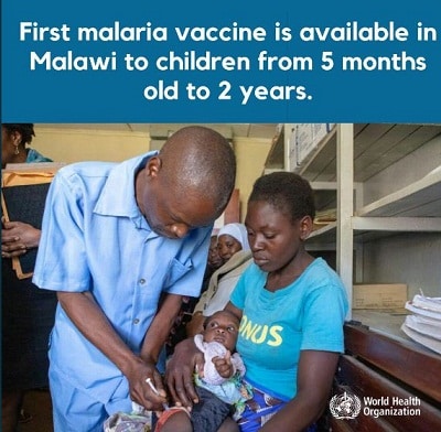 Malaria vaccine launched in Malawi