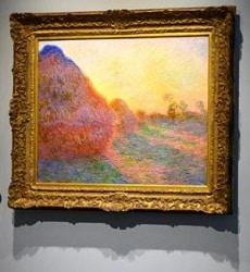 Claude Monet’s 1890 work ‘Mueles’ painting